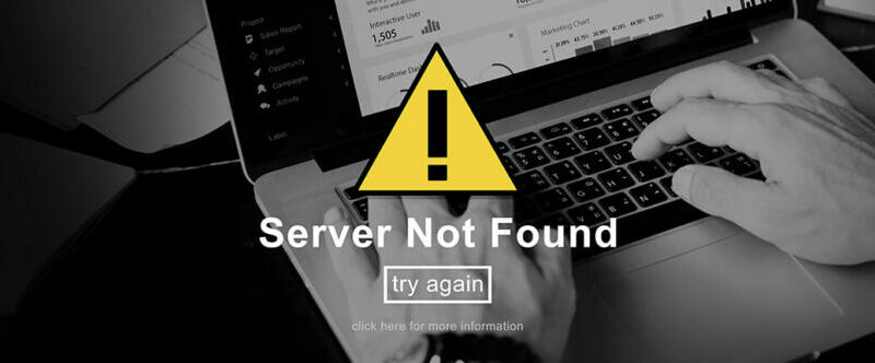 Server not Found