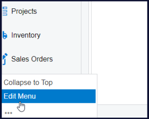 missing screens in acumatica