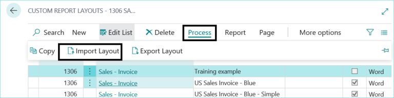 Modifying The Sales Invoice Format In Dynamics 365 Business Central