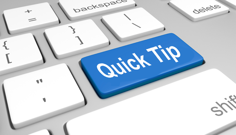 Quick Acumatica Tip