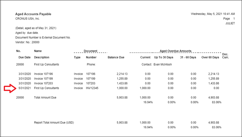 Entering Payables Invoices in BC