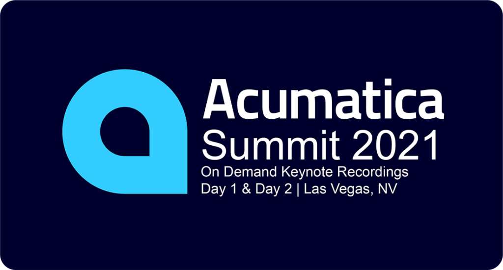 Acumatica Summit 2021 Keynote