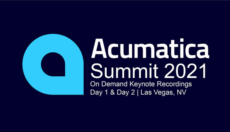 Acumatica Summit 2021 Keynote