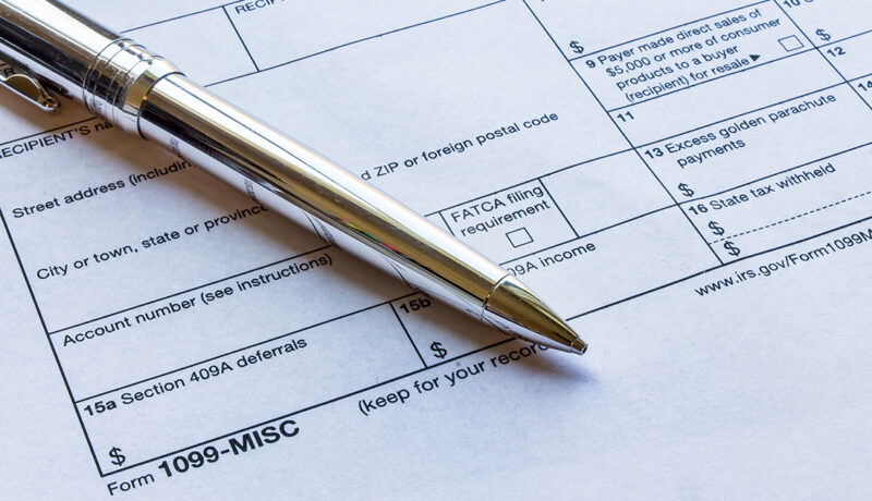 1099 NEC Tax Form