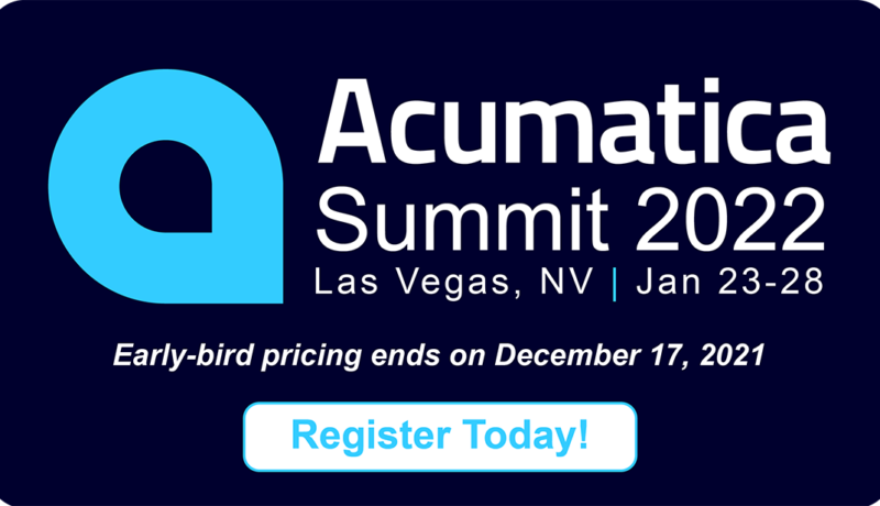 Acumatica Summit 2022