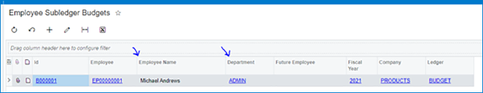 Advanced Budgeting Release