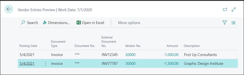 Entering Payables Invoices in BC