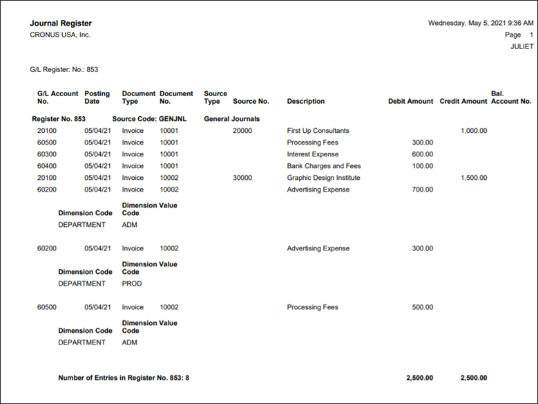 Entering Payables Invoices in BC