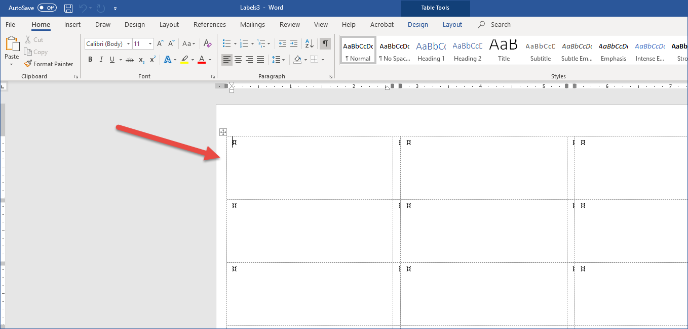 Office 365 - Mail Merge with Word